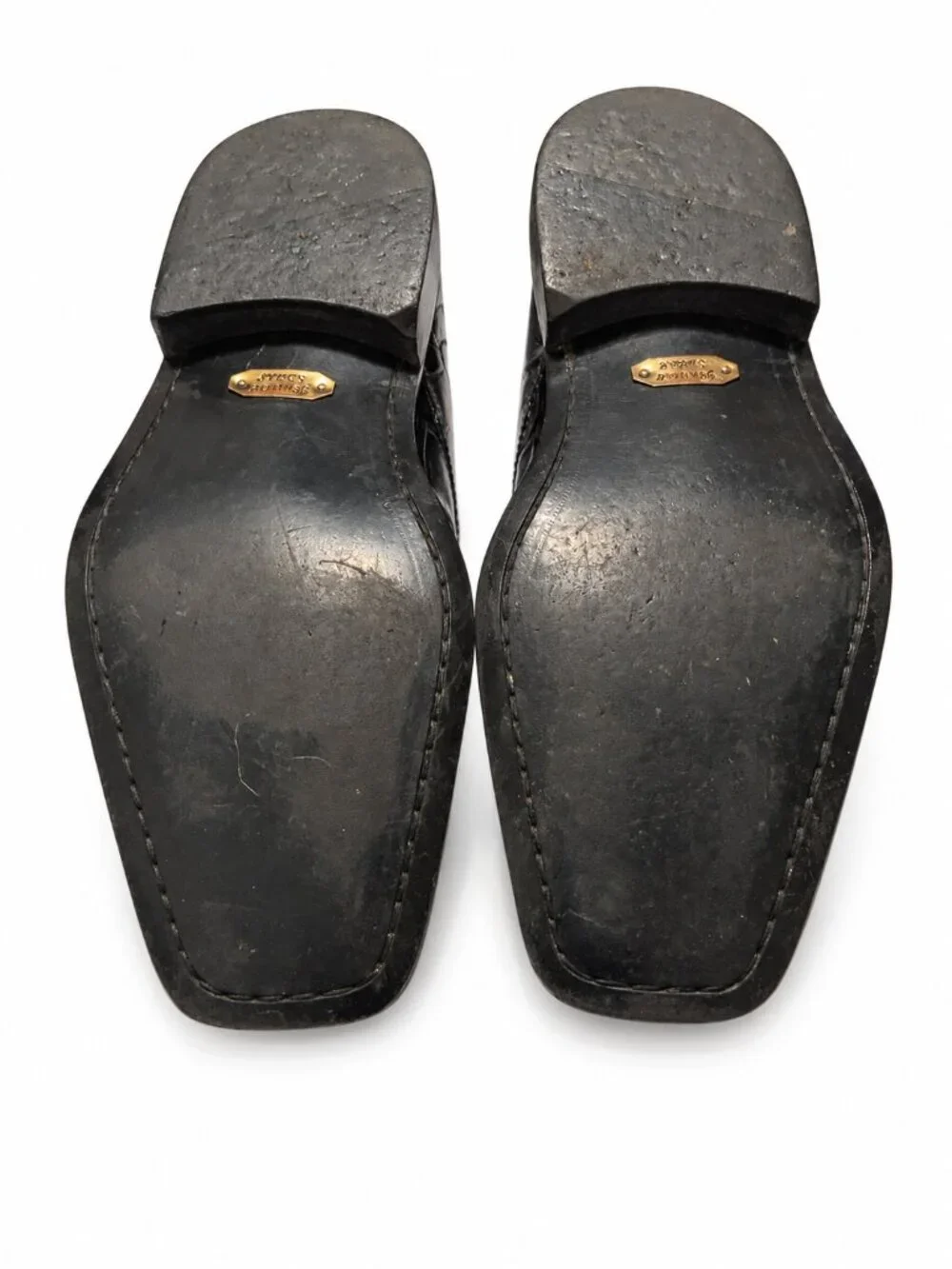 Stacy Adams Men’s Genuine Snakeskin & Leather Dress Shoes